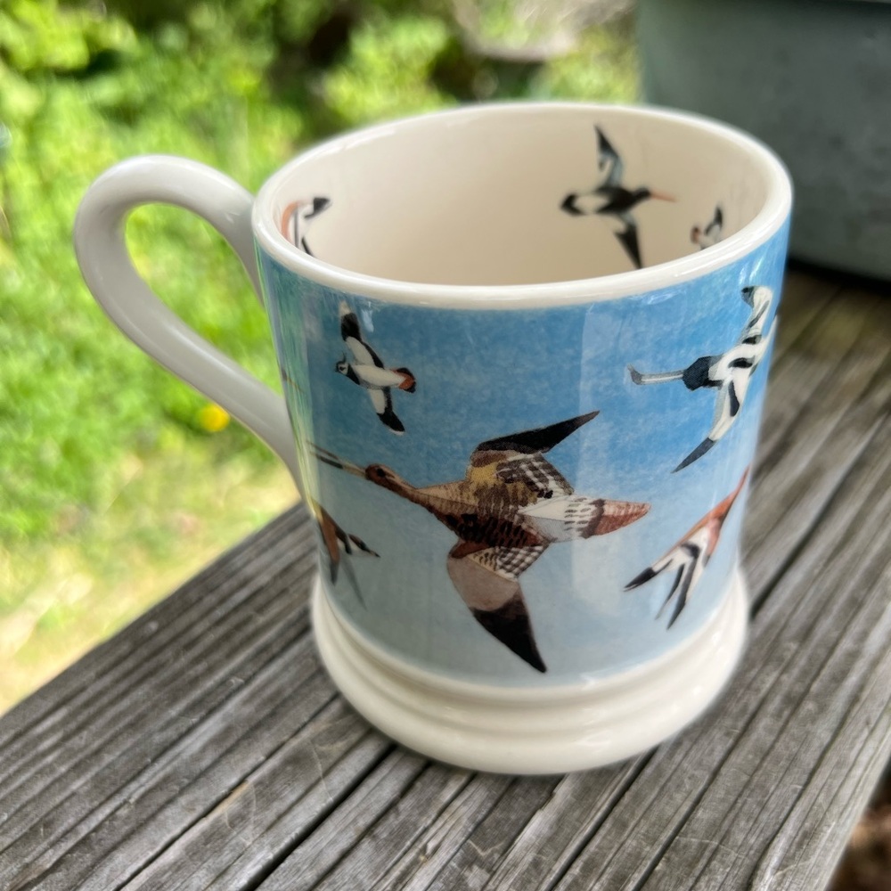 Emma Bridgewater Flying Birds 3.5” Mug Made In Stoke-On-Trent England Ceramic